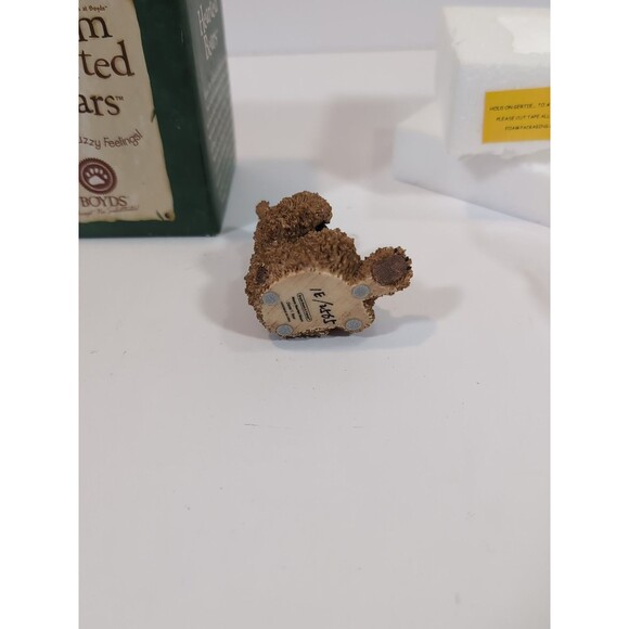 Boyds Bears DANIEL T BEAR Christmas Holiday Valentines Resin #229007 Love Poems - Picture 9 of 9